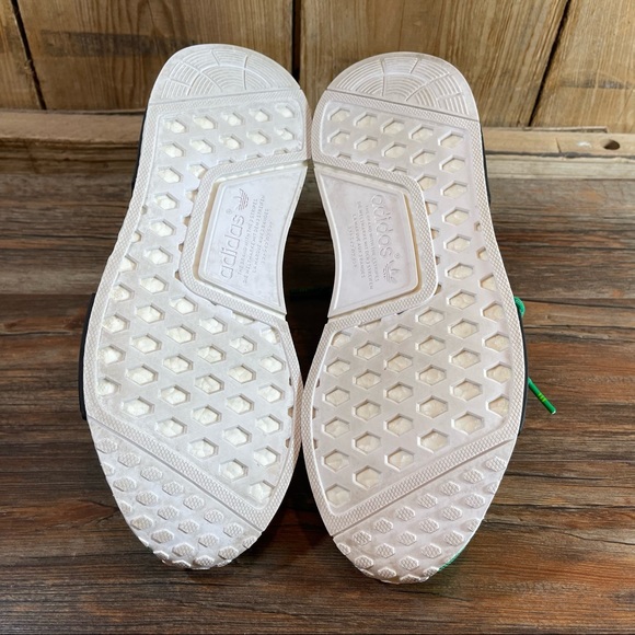 Adidas PW Pharrell Williams Human Race Kelly Green Sneakers Mens Shoes Size 9 - Picture 12 of 15